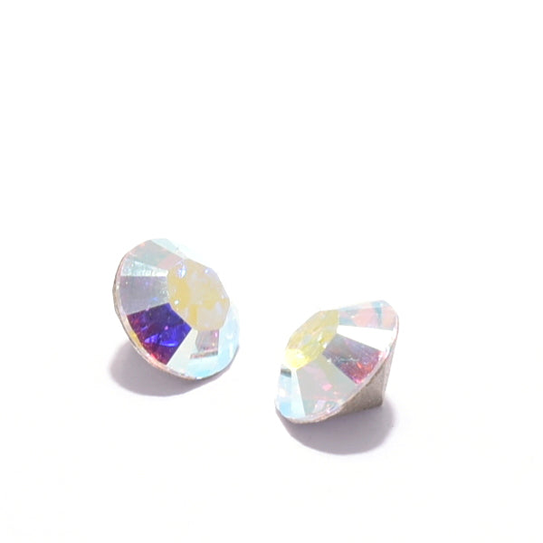 Swarovski 1028 SS29 Chaton Crystals – Factory Sealed Pack of 360 – Aurore Boreale (Foiled Back)