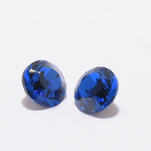 Swarovski 1028 SS29 Chaton Crystals – Factory Sealed Pack of 360 – Capri blue (Foiled Back)